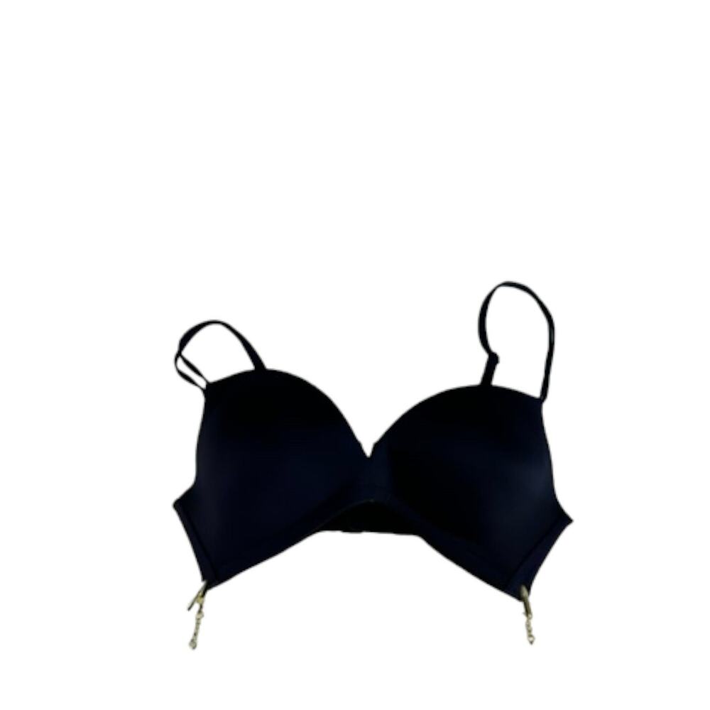 Victoria's Secret Black Padded No-Wire Bra Women's 34D NEW - Picture 2 of 10